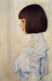 Portrait of Helene Klimt | Klimt | Gemälde Reproduktion