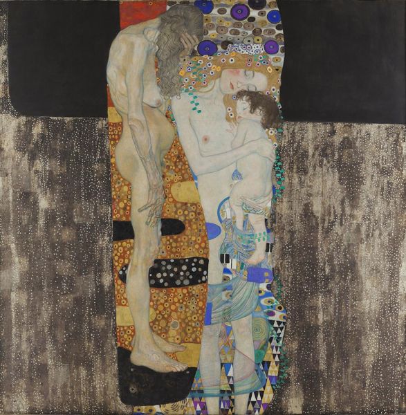 Die drei Alter der Frau, 1905 | Klimt | Gemälde Reproduktion