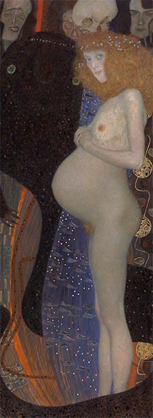 Hoffnung I, 1903 | Klimt | Gemälde Reproduktion