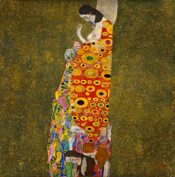 Hope II, c.1907/08 | Klimt | Painting Reproduction