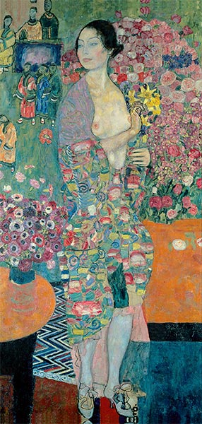 The Dancer, c.1916/18 by Klimt | Painting Reproduction