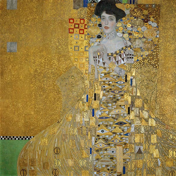 Portrait of Adele Bloch-Bauer I, 1907 | Klimt | Painting Reproduction