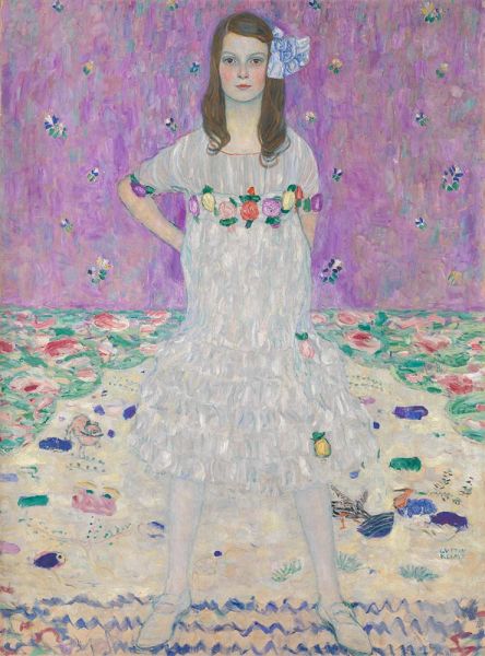 Portrait of Mada Primavesi, 1912 by Klimt | Painting Reproduction