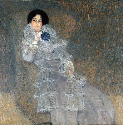 Bildnis der Marie Henneberg | Klimt | Gemälde Reproduktion