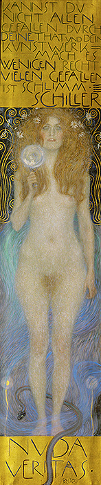Nuda Veritas | Klimt | Gemälde Reproduktion