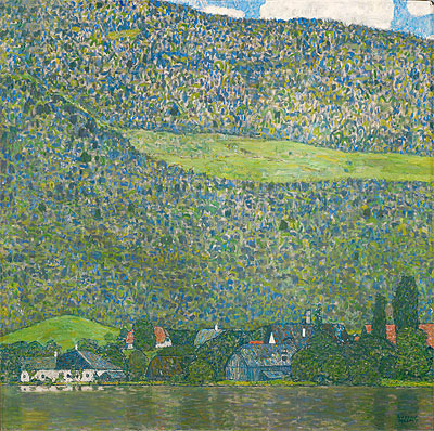 Attersee | Klimt | Gemälde Reproduktion