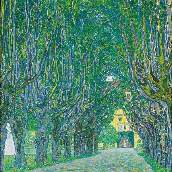 Avenue in Schloss Kammer Park | Klimt | Painting Reproduction