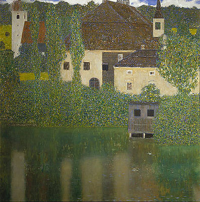 Kammer Castle at Attersee I, 1908 | Klimt | Painting Reproduction