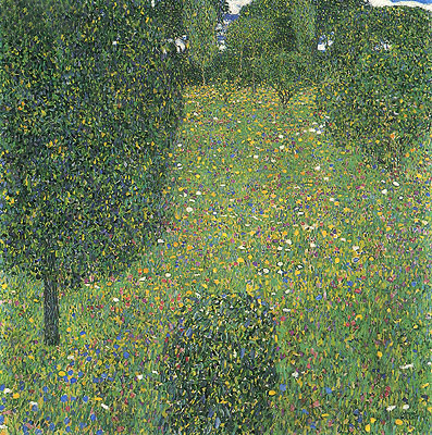 Landscape Garden (Meadow in Flowers), c.1905/06 | Klimt | Gemälde Reproduktion