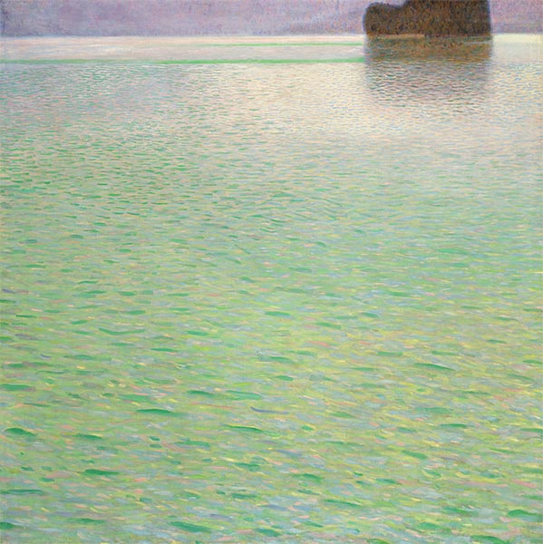 Island in the Attersee, c.1901/02 | Klimt | Painting Reproduction