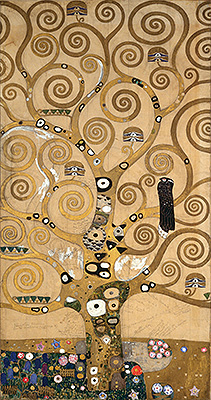 Tree of Life - Centre Portion (Stoclet Frieze), c.1905/06 | Klimt | Gemälde Reproduktion