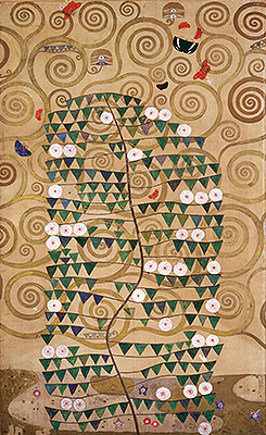Shrub (Stoclet Frieze) | Klimt | Painting Reproduction