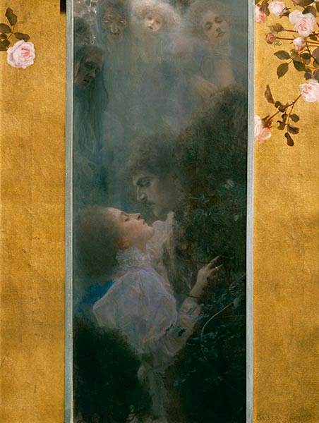 Love, 1895 | Klimt | Painting Reproduction