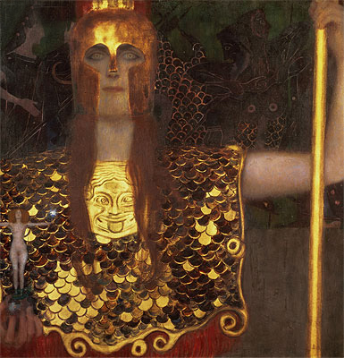 Pallas Athena | Klimt | Painting Reproduction