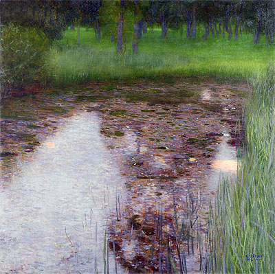 The Swamp, 1900 by Klimt | Painting Reproduction