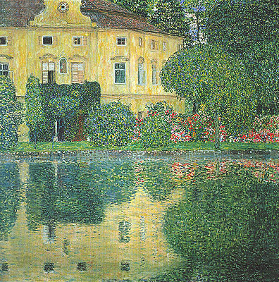 Kammer Castle on the Attersee IV | Klimt | Painting Reproduction