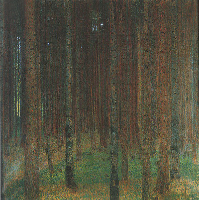 Pine Forest II, 1901 | Klimt | Gemälde Reproduktion