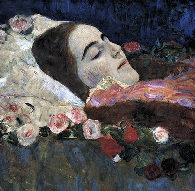 Ria Munk on Her Deathbed, 1912 | Klimt | Gemälde Reproduktion