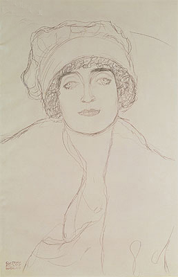 Porträt einer jungen Frau, n.d. | Klimt