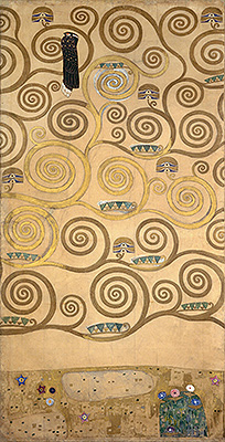 Right-Hand Portion (Stoclet Frieze) | Klimt | Painting Reproduction