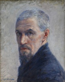 Portrait of the Artist, 1892 by Caillebotte | Painting Reproduction