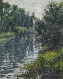 Der kleine Arm der Seine, Argenteuil | Caillebotte | Gemälde Reproduktion