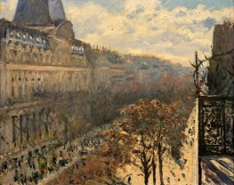 Boulevard des Italiens | Caillebotte | Painting Reproduction