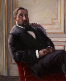 Portrait of Jules Richemont | Caillebotte | Painting Reproduction