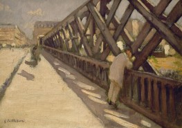 The Bridge of Europe, Preliminary Sketch | Caillebotte | Painting Reproduction