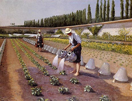 The Gardeners, c.1875/77 | Caillebotte | Gemälde Reproduktion