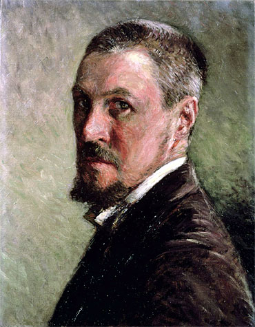 Self Portrait, undated | Caillebotte | Painting Reproduction
