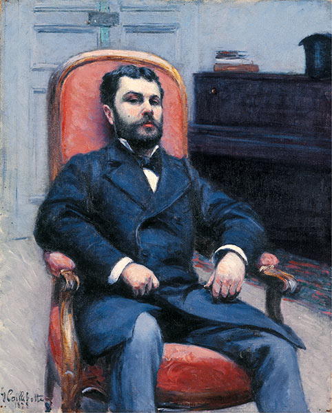 Portrait of Richard Gallo | Caillebotte | Painting Reproduction