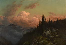 Die Morgendämmerung: ein Souvenir aus den Alpen, c.1880 von Gustave Dore | Gemälde-Reproduktion
