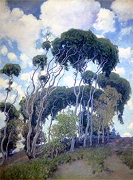 Laguna Eucalyptus | Guy Rose | Gemälde Reproduktion