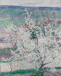 Frühling in der Normandie, Undated von Guy Rose | Gemälde-Reproduktion