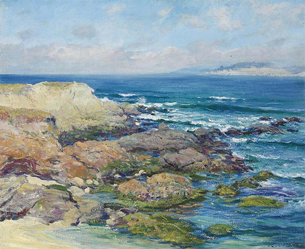 Martin's Point, Carmel, n.d. | Guy Rose | Gemälde Reproduktion