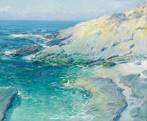 View of Wood's Cove, Rockledge, Undated | Guy Rose | Painting Reproduction