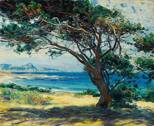 Wind Swept Pines, Undated | Guy Rose | Painting Reproduction