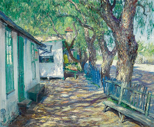 San Gabriel Road, c.1914 | Guy Rose | Gemälde Reproduktion