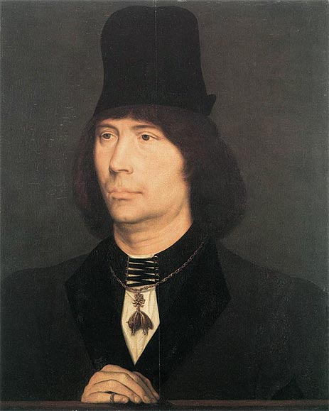 Portrait of Anthony of Burgundy, c.1467/70 | Hans Memling | Gemälde Reproduktion