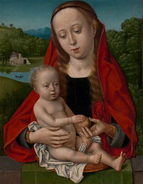 Madonna, c.1485/15 by Hans Memling | Painting Reproduction