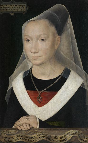 Sibylla Sambetha, 1480 | Hans Memling | Painting Reproduction