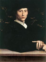 Porträt von Derich Born, 1533 von Hans Holbein | Gemälde-Reproduktion
