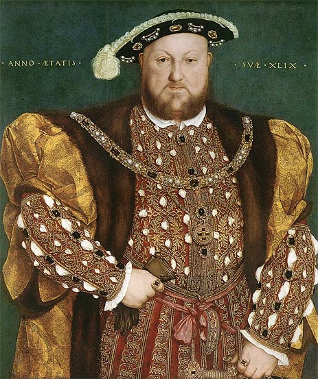 Portrait of Henry VIII, c.1540 | Hans Holbein | Painting Reproduction