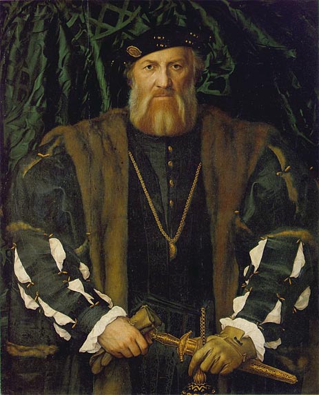 Portrait of Charles de Solier, Lord of Morette, c.1534/35 | Hans Holbein | Painting Reproduction