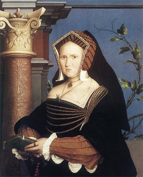 Portrait of Lady Mary Guildford, 1527 | Hans Holbein | Painting Reproduction