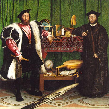 Die Botschafter, 1533 | Hans Holbein | Gemälde Reproduktion