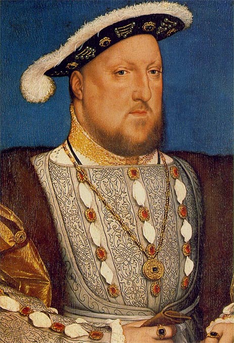 Portrait of Henry VIII, c.1536/37 | Hans Holbein | Painting Reproduction