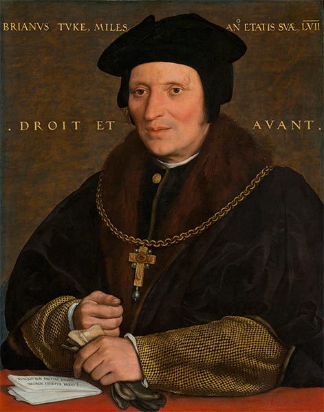 Sir Brian Tuke | Hans Holbein | Gemälde Reproduktion