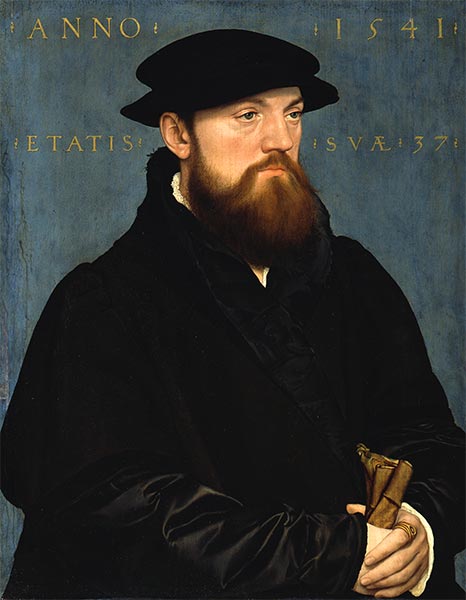 Roelof de Vos van Steenwijk, 1541 | Hans Holbein | Painting Reproduction